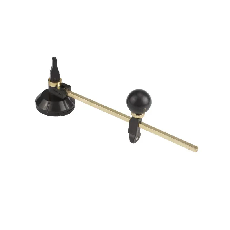 Long Service Life 6 Wheels Original Circle Round Glass Cutter Factory Direct Price Compasses Type Glass Circle Cutter