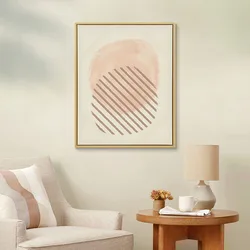 Minimalist Design Framed Wall Art Canvas Digital Printing Still Life Paintings