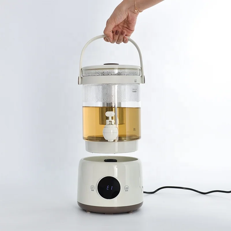 3L Fast Boil Glass Electric Tea Kettle Cord Touch Screen Control Keep Warm Hot Tea Maker Electric Glass Kettle With Tea Infuser