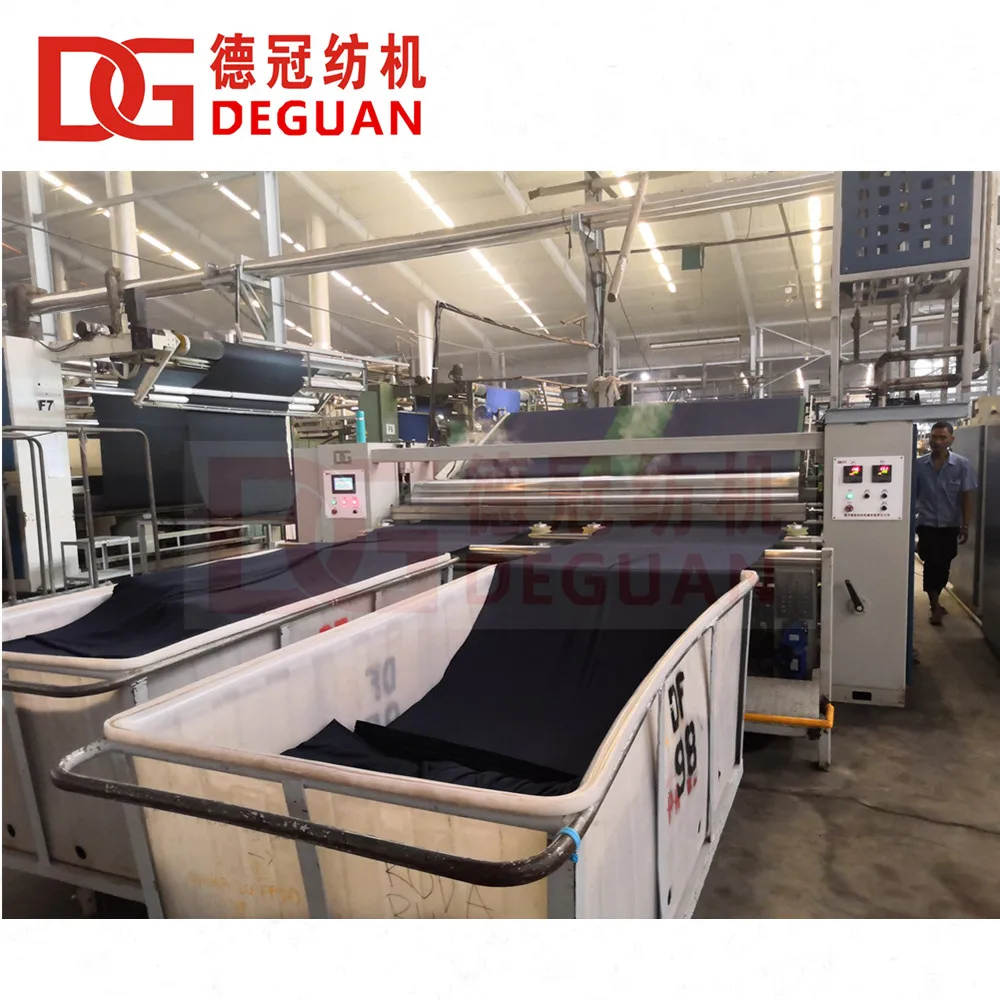 Deguan Factory Directly Supply Textile Finishing Machine Stenter , Relax Dryer, Tubular Compactor, Balloon Padder,Auto Slitter