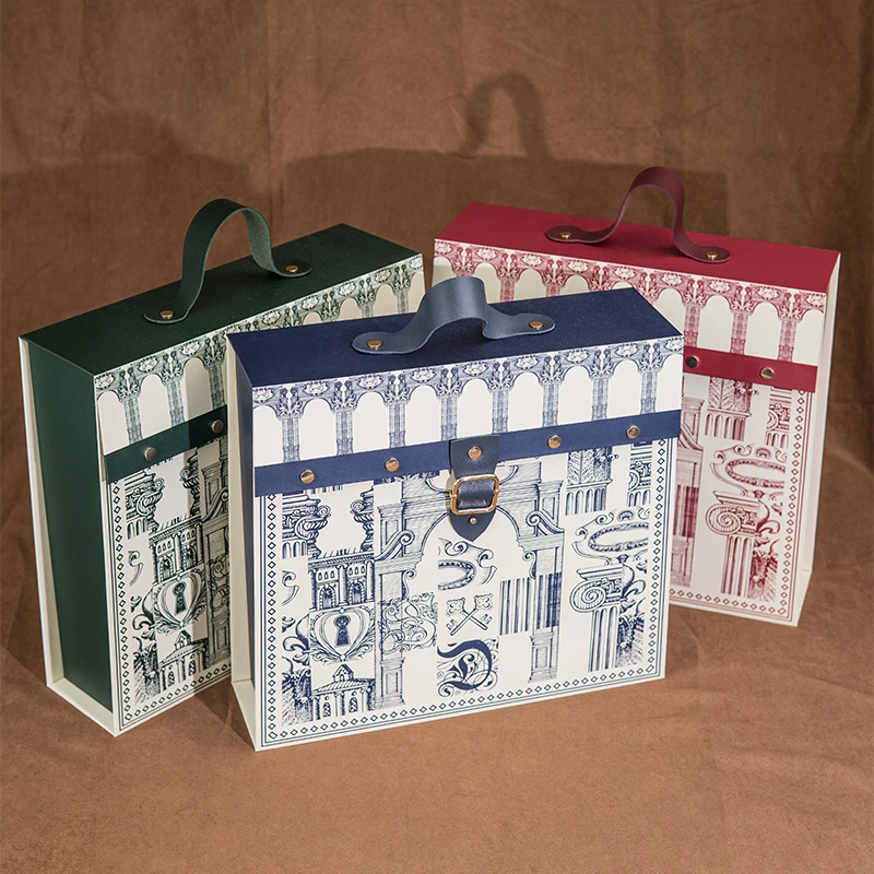 Custom Folding magnetic suction Grey board Paper Packaging Boxes For Perfume Jewelry Chocolate Clothing Packaging Gift Box