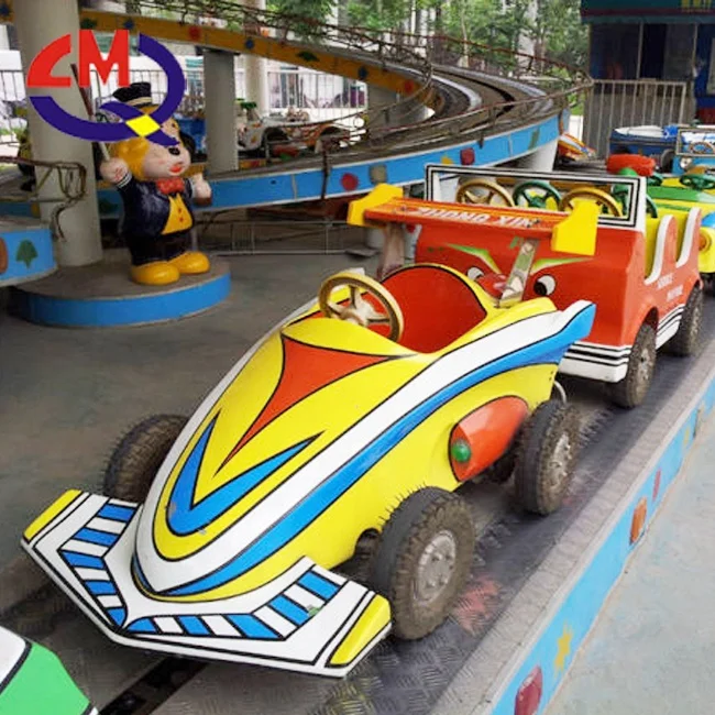 Adult and Kids Mini Shuttle Track Train Car Racing Game Rides Park Games