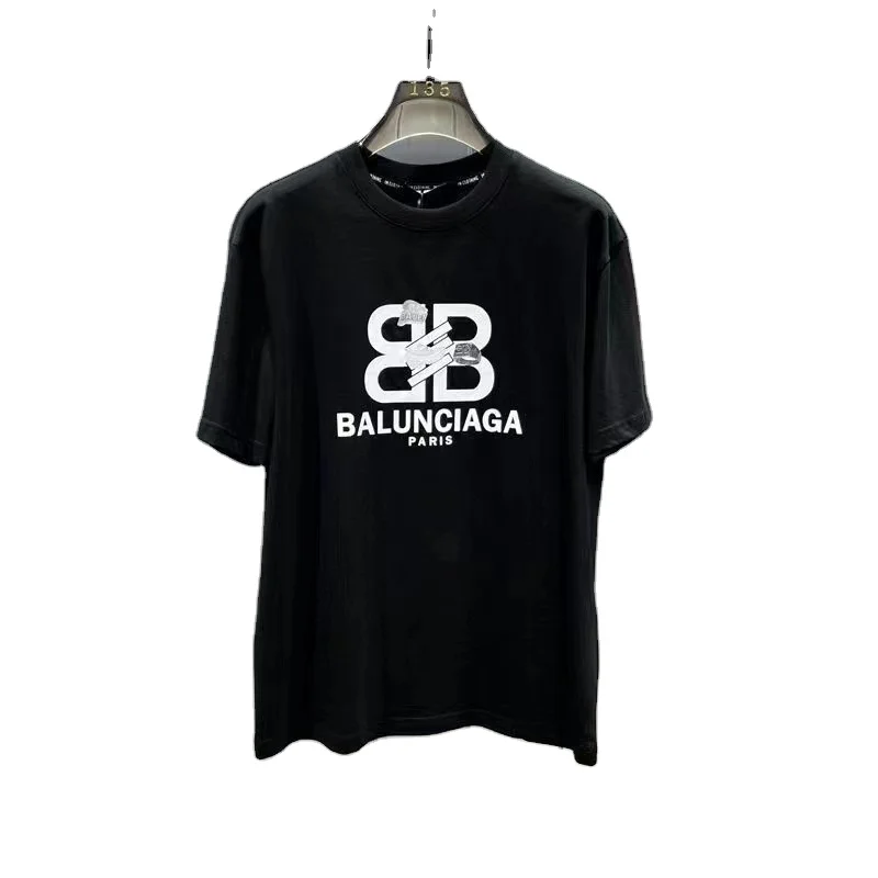 New design luxury quality cotton loose fit Famous brand blank men t shirt oversized designer t shirt women