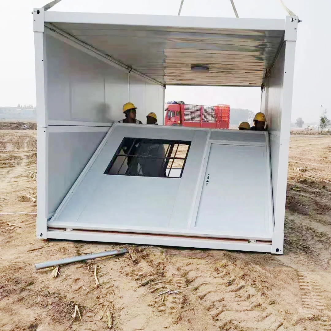 Prefab shipping foldable container house folding container office
