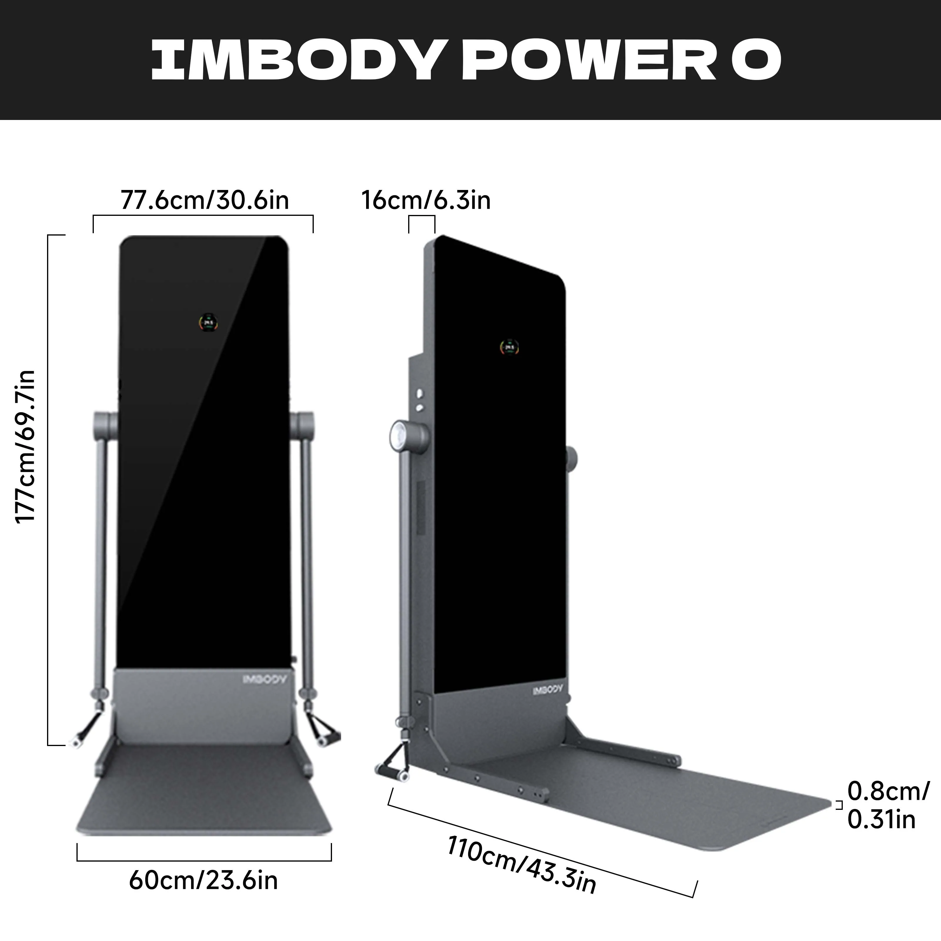 IMBODY POWER O Power Station Fitness Station Smart Gym Fitness Mirror Multi Gym Machine Strength Training Equipment Home Trainer
