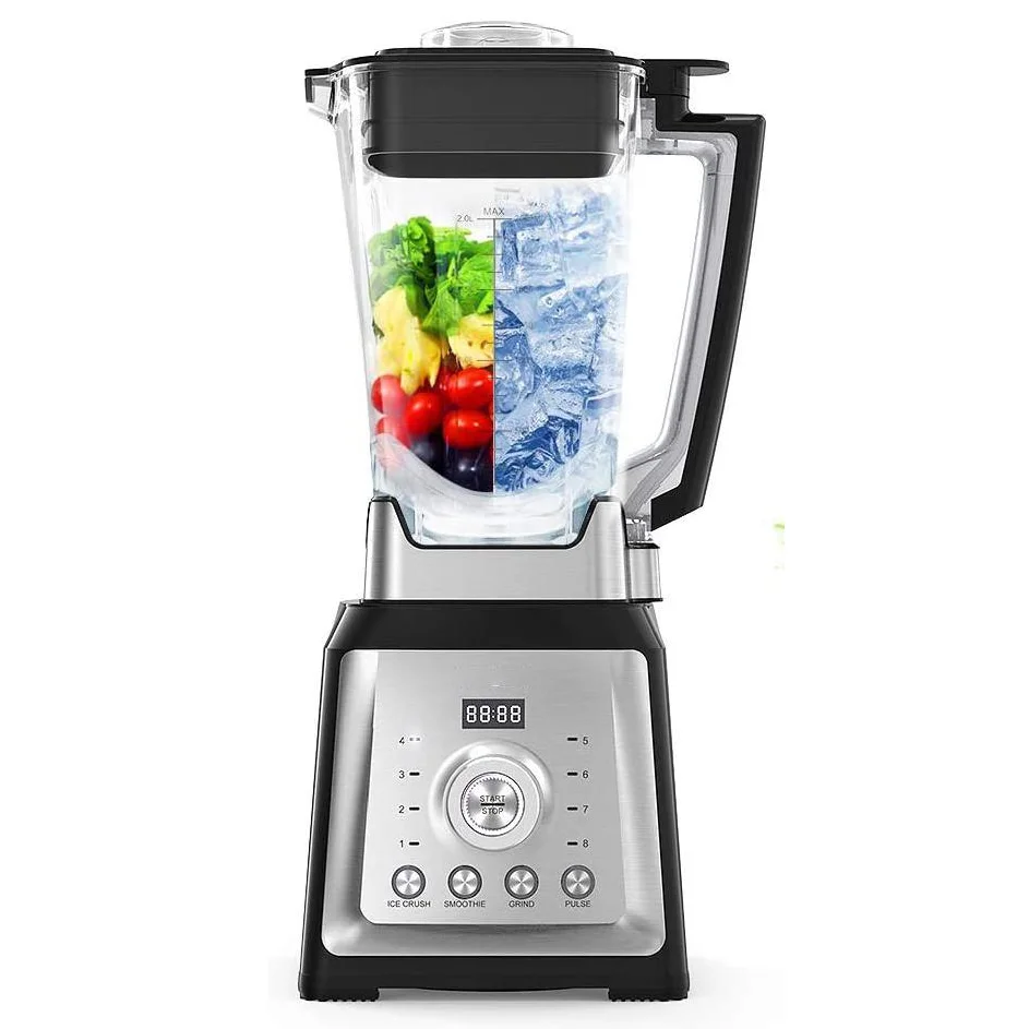 2021 Профессиональный высокопроизводительный коммерческий смузи миксер фрукты блендер электрическая машина