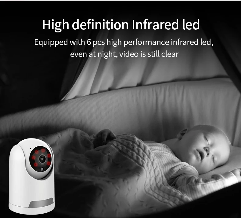 China Top 10 Camera Brands Hd Surveillance Wireless Home Security Network Cctv Tuya Smart Indoor Ip Wifi Baby Monitor Camera