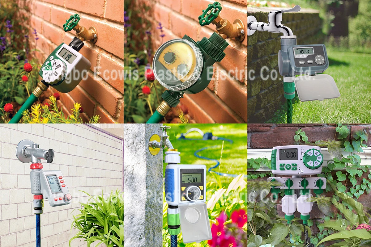 Single Outlet Automatic Irrigation Controller Smart Digital Garden Water Timer Hose Tap Watering Programmer Timer Irrigation