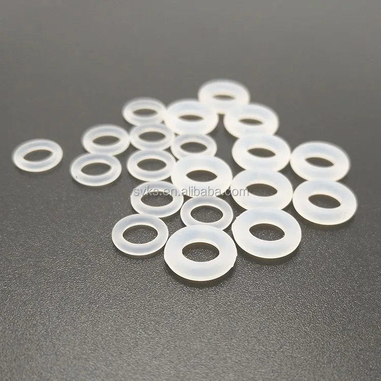 8*5*1.5mm Soft Silicone O-Ring O Rings Food Grade Sound Dampeners for Mechanical Keyboard