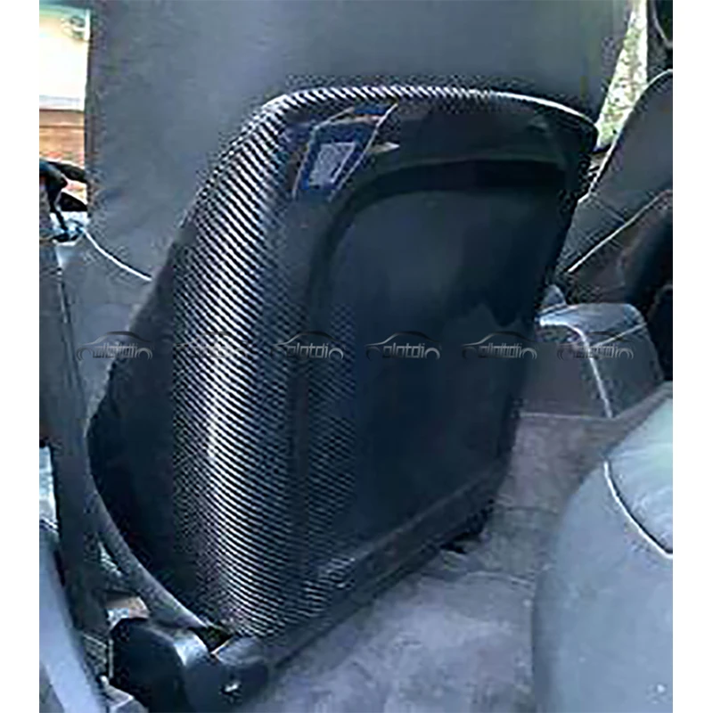 Car Interior Accessories Carbon Fiber Body kit Chair Back Seat Cover For BMW E46 M3 2 Door 1998-2004