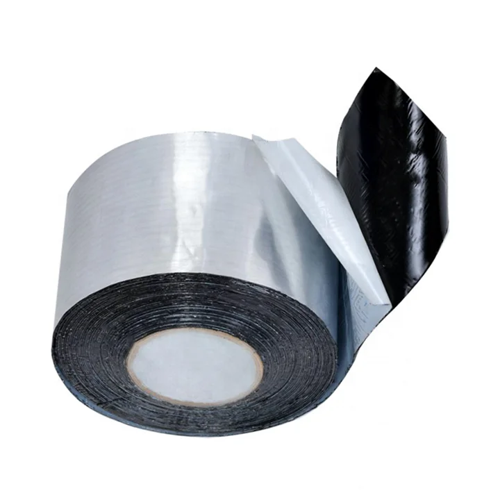 Flashing tape self adhesive aluminum foil bitumen sealing waterproof tape