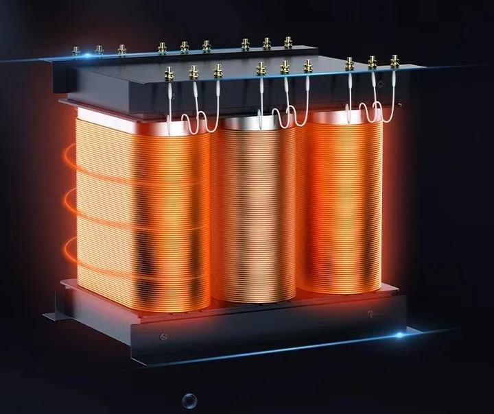 Three phase contactless voltage regulator 100kva 120kva High Power Factor 3 Phase Automatic Frequency And Voltage Regulator