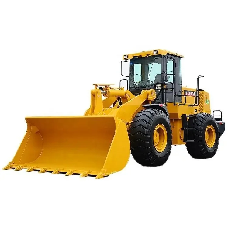 Новый бренд ZL50GN ZL50G CE 5 тонн маленькие сочлененные колесные погрузчики сделано в Китае Лучший мини фронтальный погрузчик для продажи