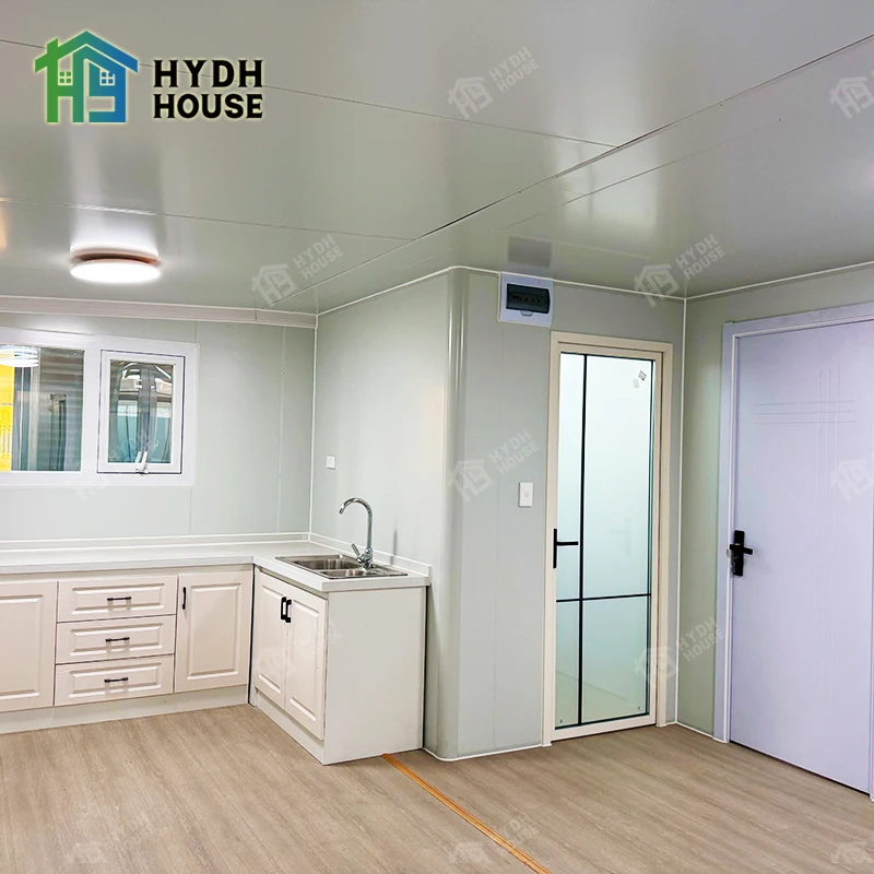 Hot sale color steel Foldable Container home 20 FT 30 FT 40 FT Expandable house Detachable house with furniture