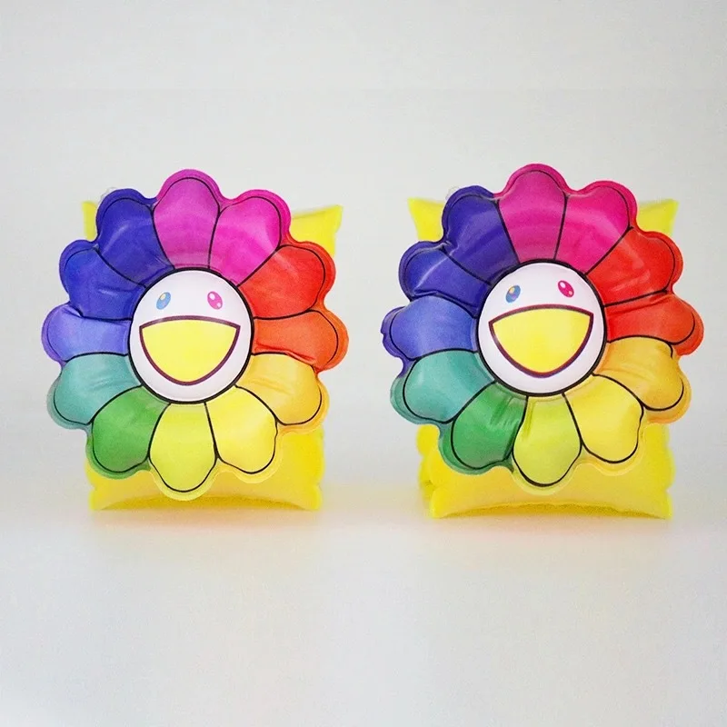 PVC Inflatable Cartoon Swimming Sleeve with Swim Arm Ring for Kids Portable Inflatable Armbands