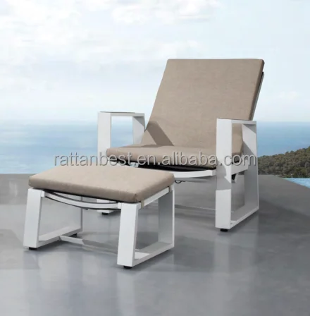 Stainless steel upholstered sofa set garden furniture set