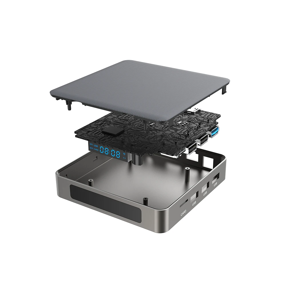 Ranboda 24 hours continuous play reliable 8K ultra HD Network Advertising Android Linux Debian Digital Signage Media Player box