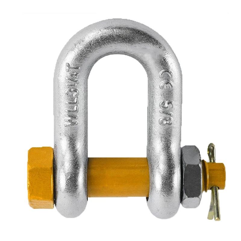 G-2150 D Shackles 7/8 inch D-type D Rigging Shackle 6.5T Marine Use Hardware Shackle