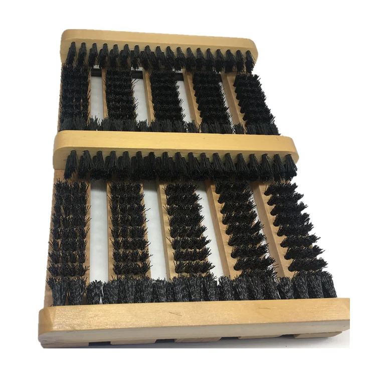 Top Home Solutions Heavy Duty Boot Scraper Mat Brush