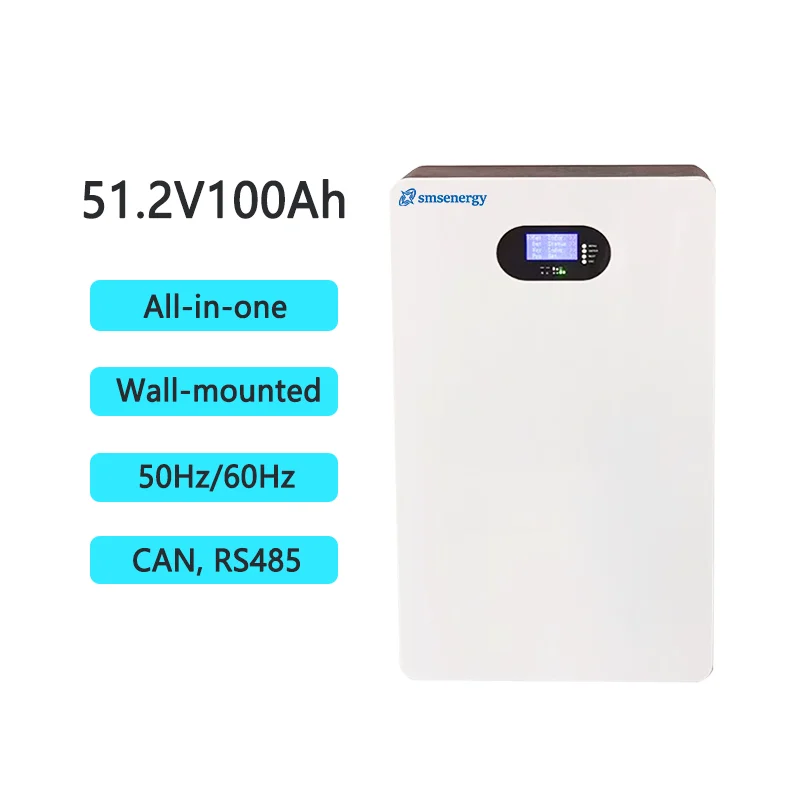 Smart BMS System energy storage manufacture Wall-mounted lithium battery Grade A 24v 48v 51.2v 100ah 200ah 5kw 10kw LiFePO4 Cell
