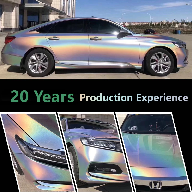 MC Chrome Mirror Silver New Arrival Graphics Wholesale Wrap Film Car Chameleon Tinting Car Body Wrapping Sticker