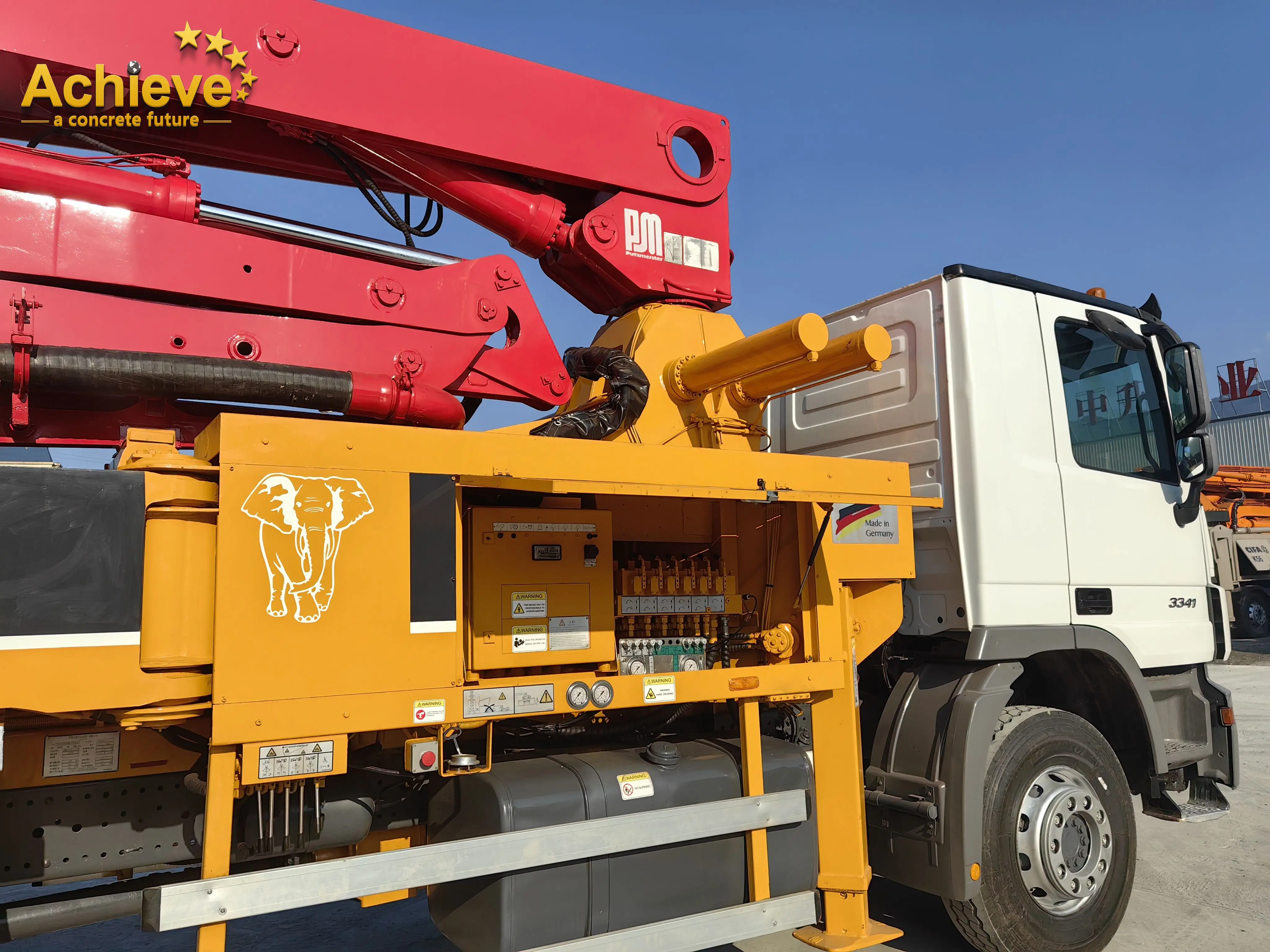 Бетононасосы Putzmeister 36 4 м 28 9 б/у для продажи новый материал M36-4Rz бетононасос грузовик