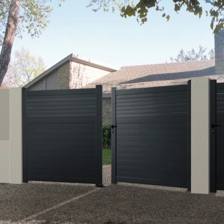 Gate European Style Aluminium Gates Villa Doors Electric Garden Gates Aluminium Courtyard Gate