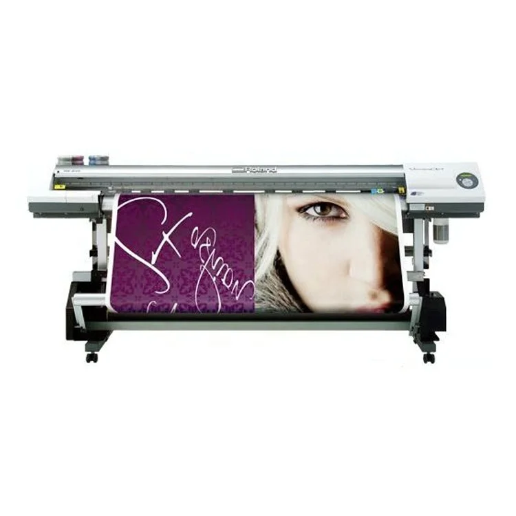 second hand roland VersaArt RS-640 eco solvent printer inkjet printer  Roland rs640 re640 advertising body sticker printer
