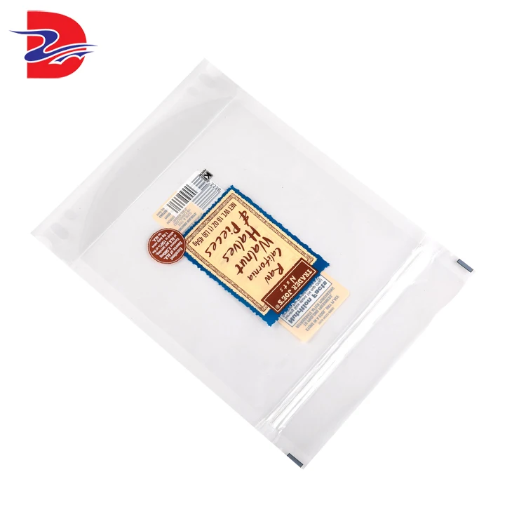 Original factory transparent window melon seed snack food packaging bag