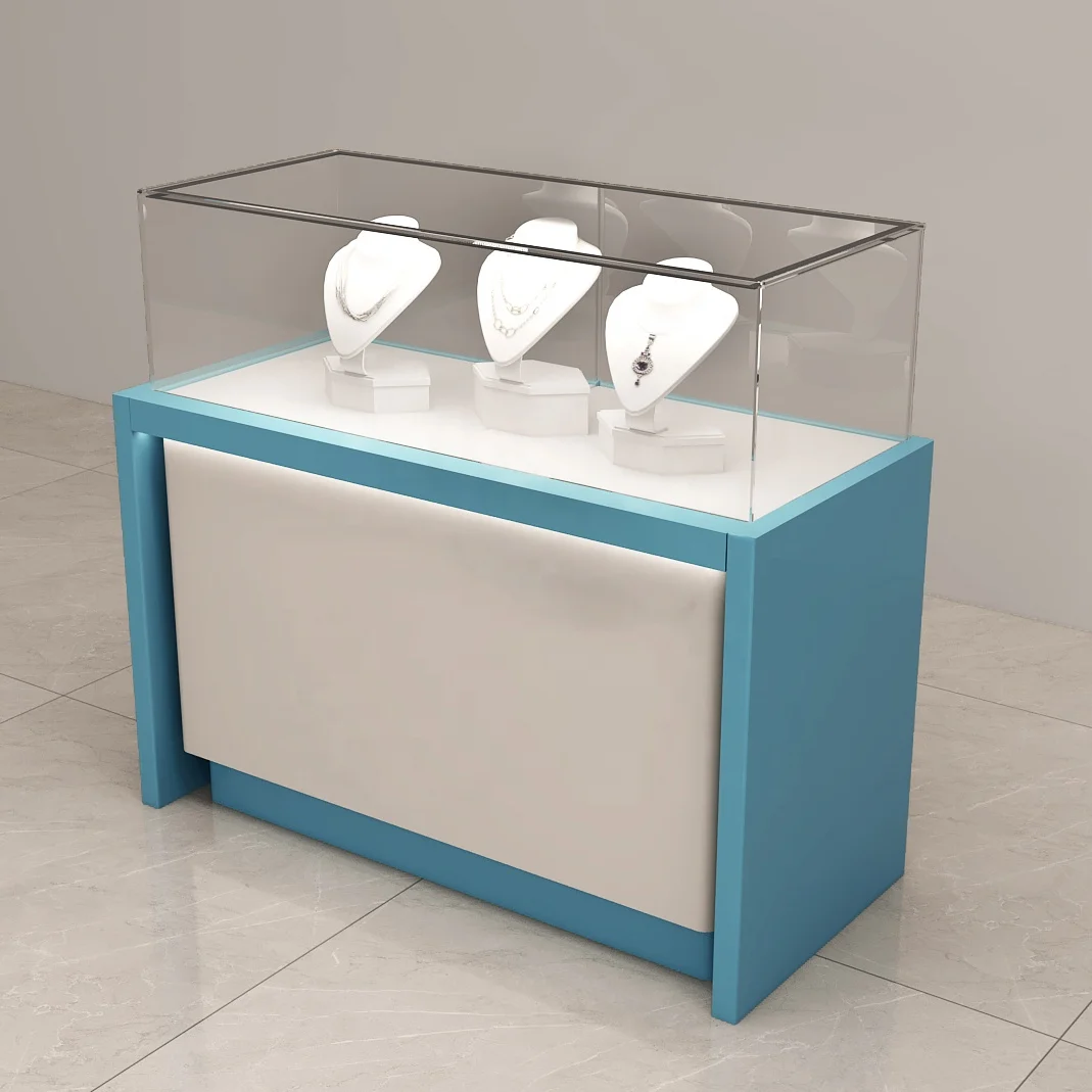 Luxury Jewellery Watch Store Glass Display Showcase Cabinet Counter Jewellery Display Cabinet Jewelry Mall Counter Jewelry Kiosk