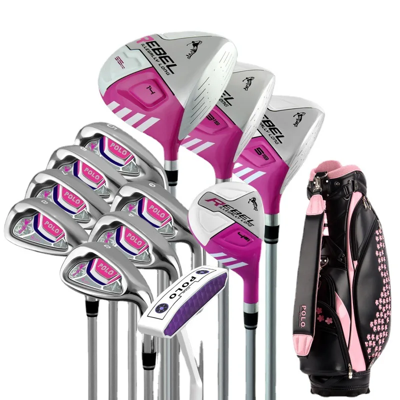 Genuine new models of golf ladies sets beginner clubs golf full set of practice tools