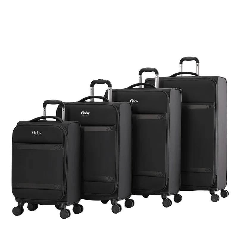 New Design Durable Soft Luggage 4 piece Trolley Luggage Set Wholesale Waterproof Luggage Set