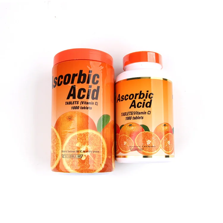 Таблетки из сыворотки с шипучим витамином C, 1000 мг, аскорбиновая кислота