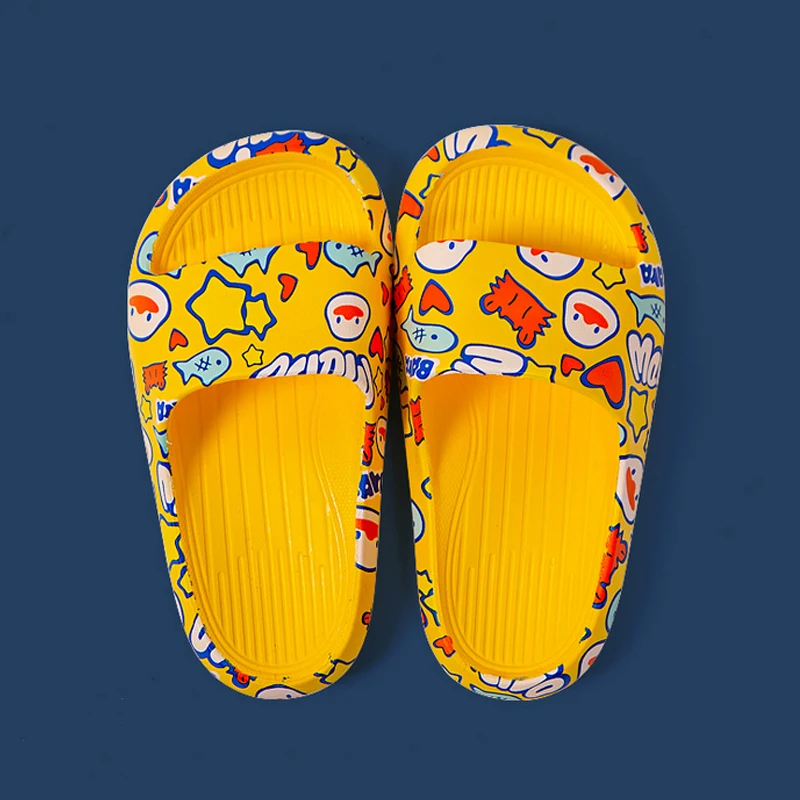 
Girl Shoes Kids Unisex Cartoon Slide Summer Outdoor Casual Children Slippers Children Flat Sandal Children Unisex Slipper 