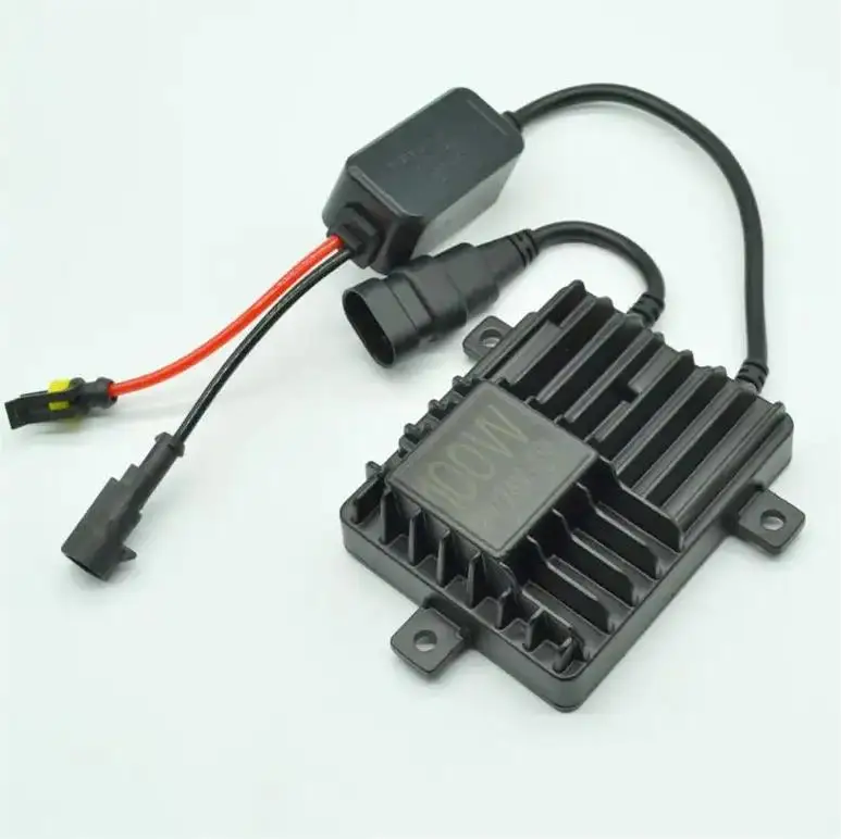 HID xenon headlight kit 100W Xenon Bulbs Quick start ballast Car light set in box HID  car lamp replacement ballast