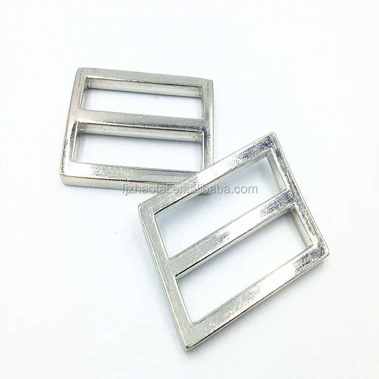 Wholesale factory factory supply rose gold color 1 inch metal adjustable strap buckle for bag