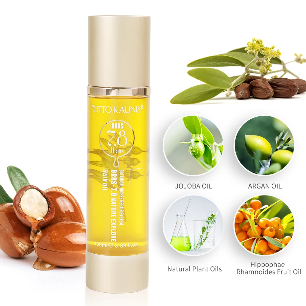 Собственная Марка увлажняющее и сияющее аргановое масло для ухода за волосами оптовая продажа сыворотка волос кокосовое чайного дерева