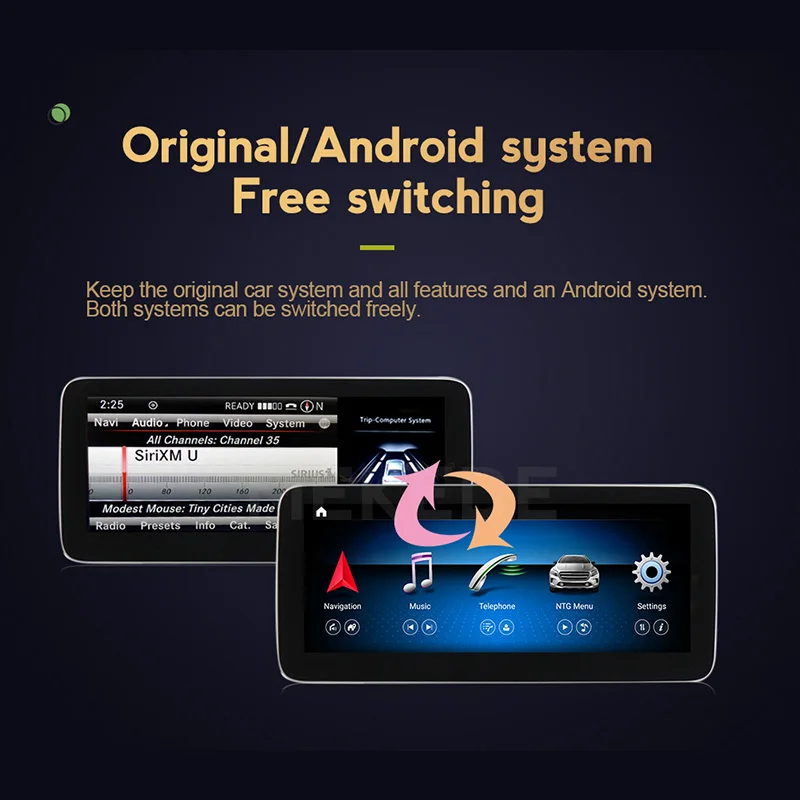
1920*720 IPS 8-Core 4+64G Android 10.0 Car radio GPS navigation for Mercedes Benz A W176 CLA C117 X117 GLA X156 with WIFI BT 4G 