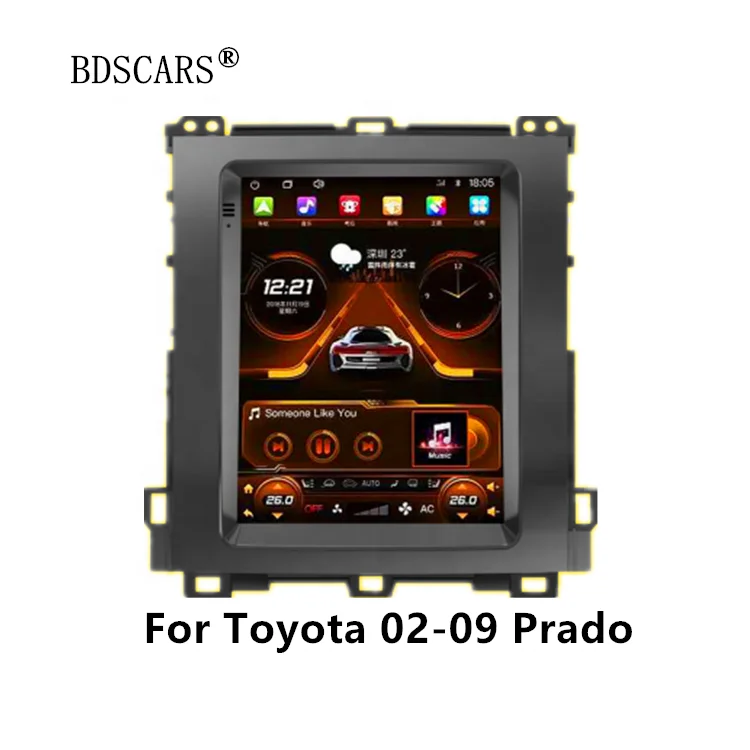 Вертикальный экран для Toyota Corolla Alphard FJ Innvoa Avanza Daihatsu Xeniu Prado Land Cruiser RAV4 Camry