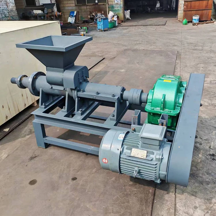 Extrude Biomass Powder Rod Shape Briquettes Small Charcoal Briquettes Production Making Machine