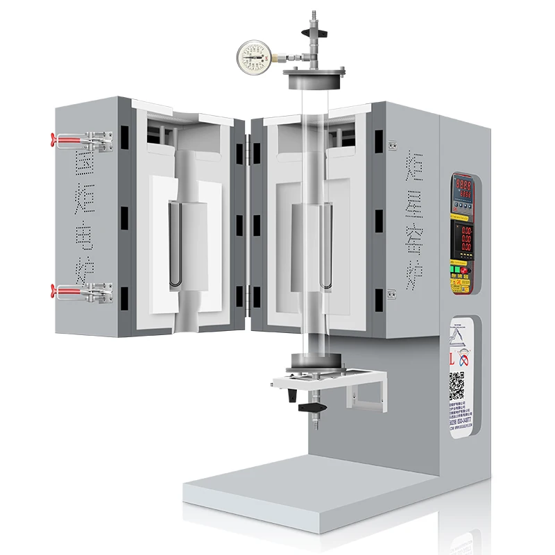 vertical tubular laboratory furnace university lab tube furnace