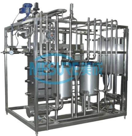 Automatic Dairy Beer milk pasteurizer and homogenizer 1000 liter milk pasteurizer machine