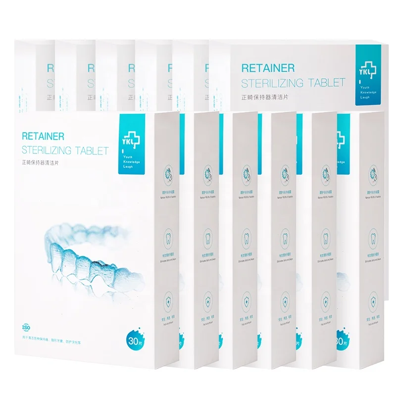 Ykelin 360 Tablets Boxed Oral Teeth Remove Bacteria Cleaning Tablet