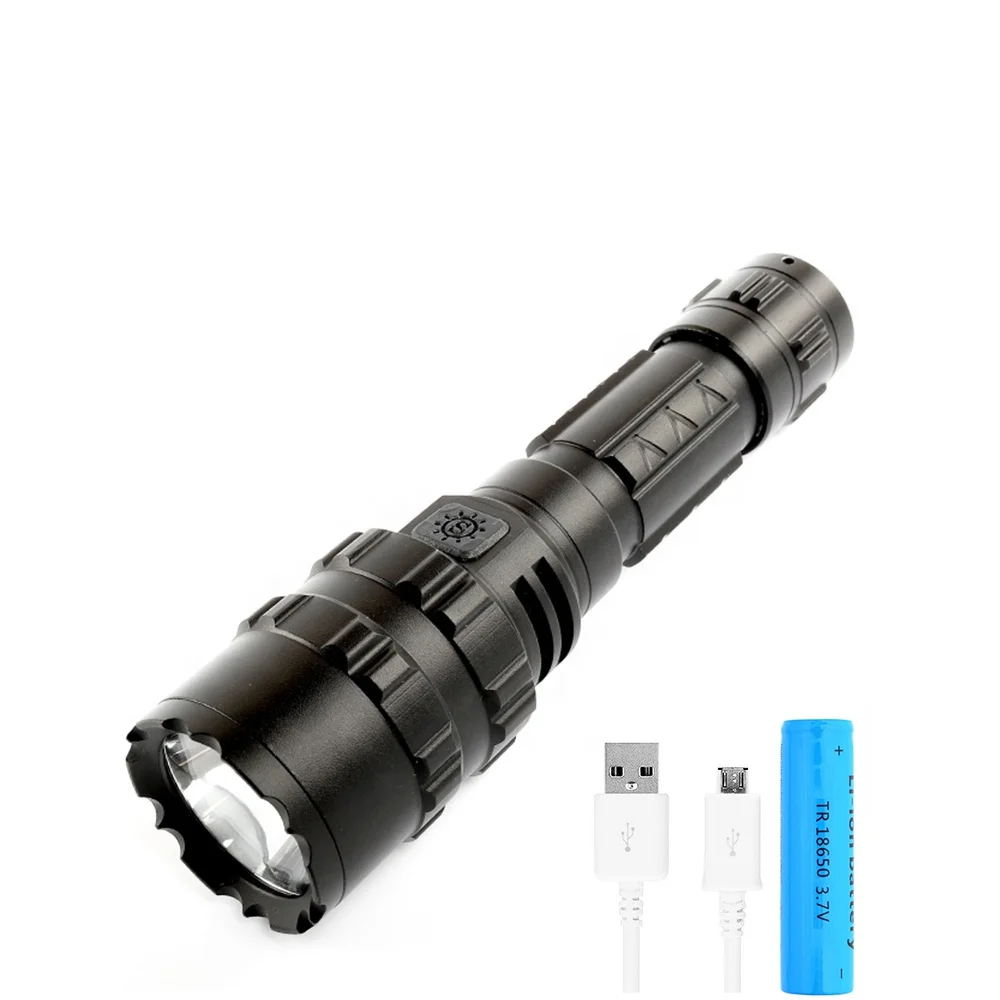 Explore Beauty USB rechargeable led flashlights led torch flash light waterproof Taschenlampen Tactical flashlight