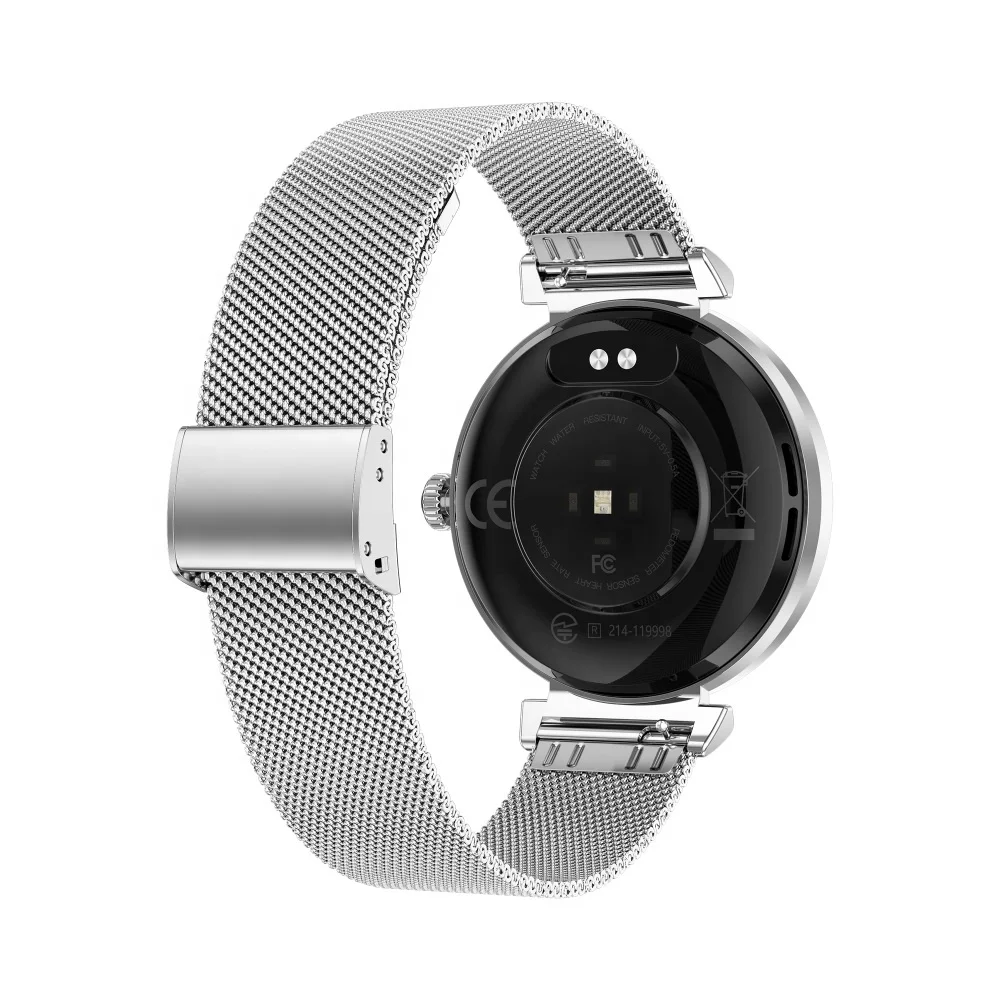 Small AMOLED Display Women Relojes Smart Watch NX7 PRO with BT Calling Round Screen Heart Rate Monitor Sport Ladies Smartwatch