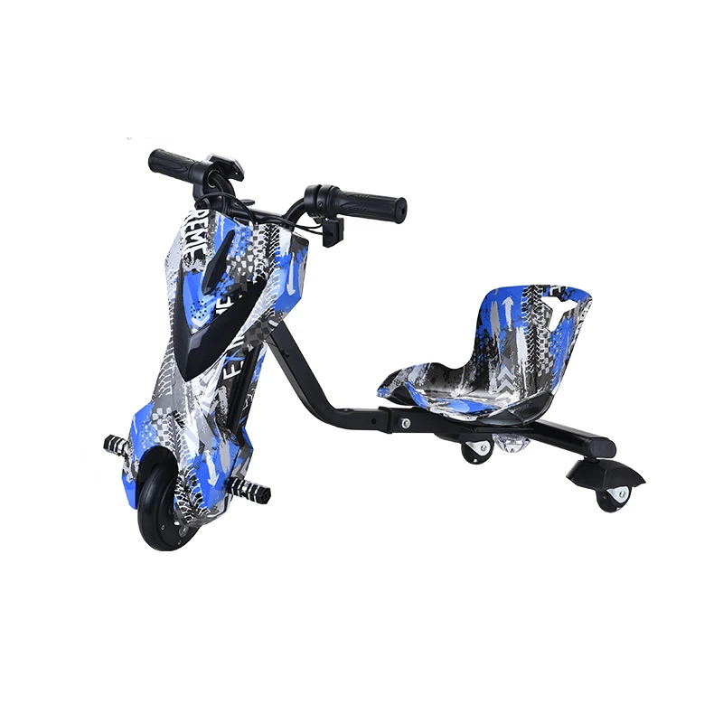 2024 New Design mini electric drift scooter 36V 3 Wheel Drifting scooter Drift Trike For Kids