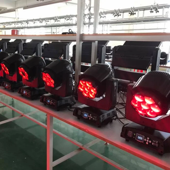 Winlite mini bee eye K5 7x15w 4in1 rgbw led wash zoom moving head light