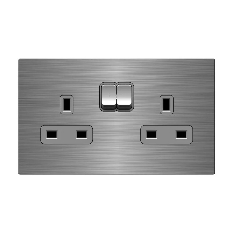  BS1363 электрические выключатели розетки 250V 3 контактный мульти штекер