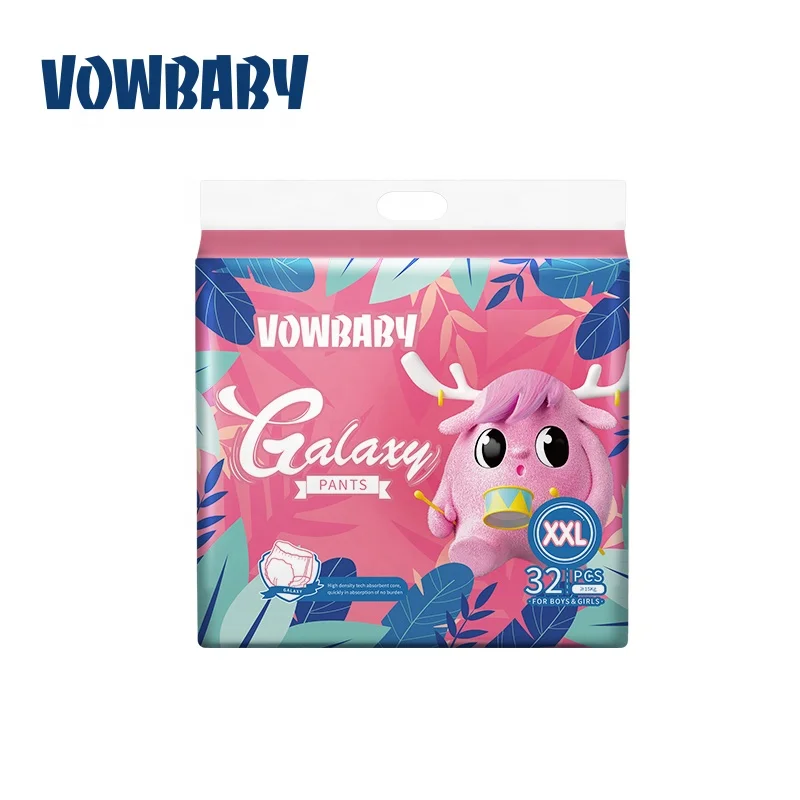 Chiaus soft baby diaper wholesales training pants for Thailand china manufacture Vowbaby pants