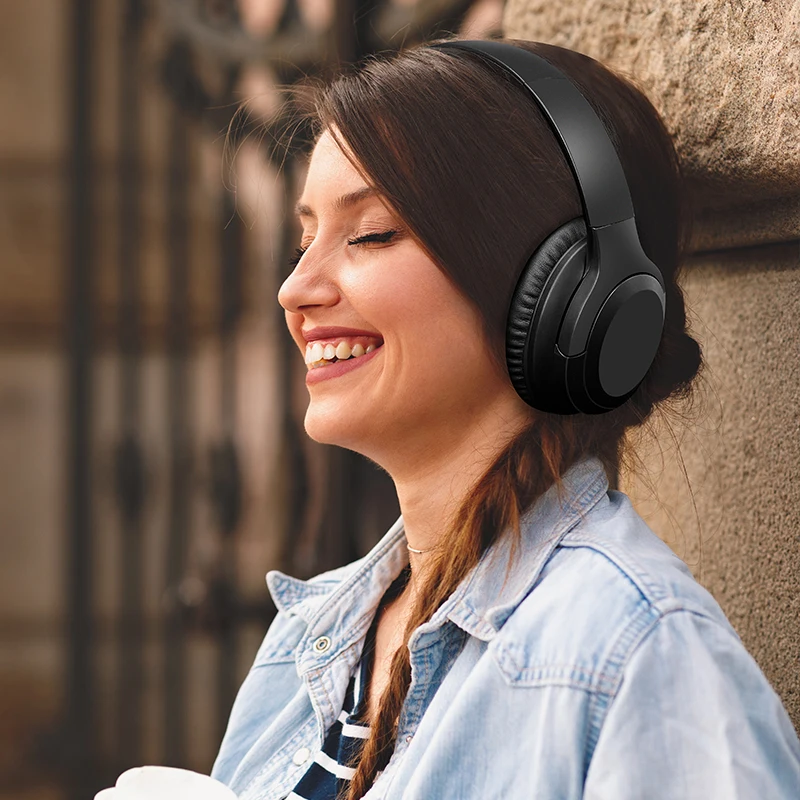 Oem New Product Customized Wholesale Active Noise Canceling Headphones Wireless Over Ear Headphones